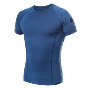 SENSOR MERINO AIR pánske tričko kr.rukáv tm.modrá Veľkosť: L pánske tričko s krátkym rukávom