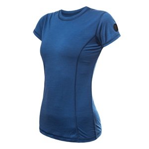 SENSOR MERINO AIR dámske tričko kr.rukáv tm.modrá Veľkosť: S dámske tričko s krátkym rukávom