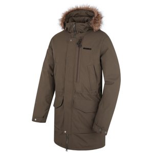 Husky Pánsky zimný kabát Nelidas M deep khaki Veľkosť: XL