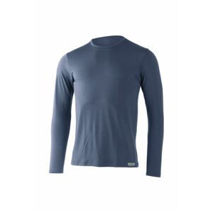 Lasting pánske merino tričko ALAN modré Veľkosť: L pánske tričko