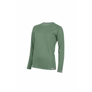 Lasting dámske merino tričko ATILA zelené Veľkosť: L