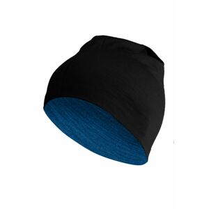 Lasting merino čiapka BONY modro čierna Veľkosť: S/M unisex čiapky