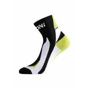 Lasting BS40 963 čierna cyklo ponožky Veľkosť: (34-37) S ponožky