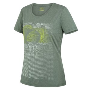 Husky Dámske funkčné tričko Tash L zelená Veľkosť: L