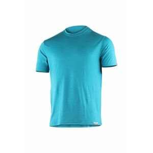 Lasting CHUAN 5858 modré pánske vlnené merino triko Veľkosť: XL