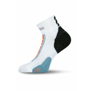 Lasting CKL 001 biele cyklo ponožky Veľkosť: (42-45) L ponožky