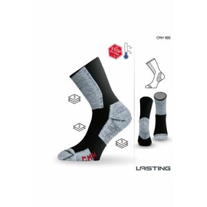 Lasting CMH funkčné ponožky čierne Veľkosť: (42-45) L ponožky