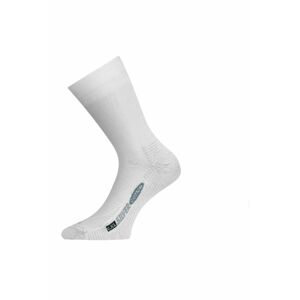 Lasting CXL 001 biela trekingová ponožka Veľkosť: (42-45) L ponožky
