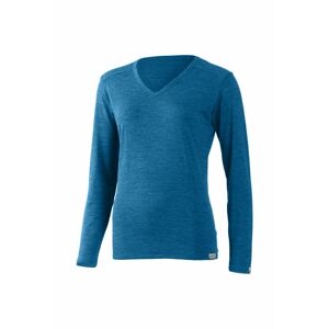 Lasting dámske merino tričko EVA modré Veľkosť: L dámske tričko