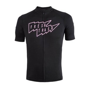 Fresh Trash Mens Lite Merino Jersey true black Veľkosť: XL pánsky cyklistický dres