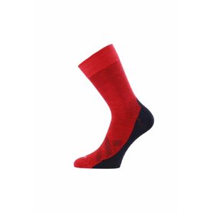 Lasting merino ponožky FWJ červené Veľkosť: (42-45) L