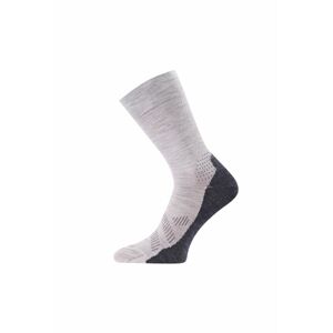 Lasting merino ponožky FWJ béžové Veľkosť: (42-45) L