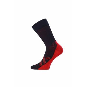 Lasting merino ponožky FWJ čierne Veľkosť: (42-45) L