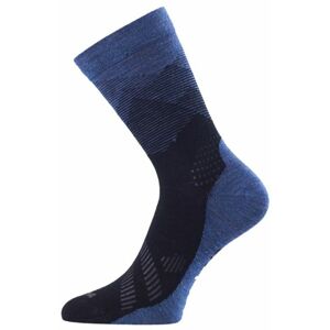 Lasting merino ponožky FWO modré Veľkosť: (42-45) L