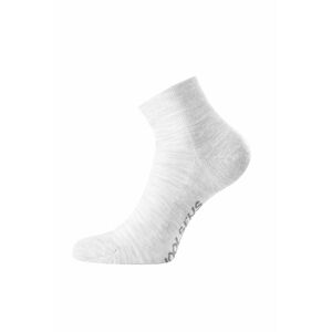 Lasting merino ponožky FWP biele Veľkosť: (42-45) L unisex ponožky
