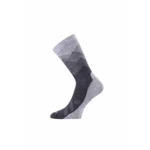 Lasting merino ponožky FWR sivé Veľkosť: (42-45) L