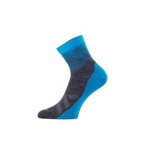 Lasting merino ponožky FWS modré Veľkosť: (38-41) M