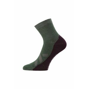 Lasting merino ponožky FWT zelené Veľkosť: (42-45) L