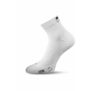 Lasting GFB 001 biele bavlnené ponožky Veľkosť: (38-41) M ponožky