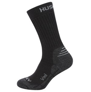 Husky Detské ponožky All Wool čierna Veľkosť: 33-35