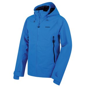 Husky Pánska outdoor bunda Nakron M neon blue Veľkosť: M pánska bunda