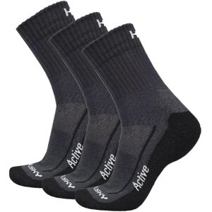 Husky Ponožky Active 3pack čierna Veľkosť: L (41-44)