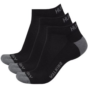 Husky Ponožky Walking 3pack čierna Veľkosť: XL (44–48)-