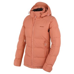 Husky Dámska plnená zimná bunda Norel L faded orange Veľkosť: L - plus dámska bunda