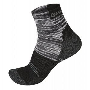 Husky Ponožky Hiking čierna/sivá Veľkosť: L (41-44)