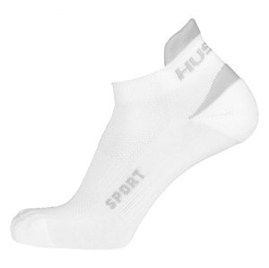 Husky Ponožky Sport biela / sivá Veľkosť: M (36-40)
