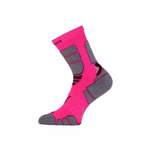Lasting ILR 408 ružová Stredne dlhá inlinová ponožka Veľkosť: (42-45) L ponožky