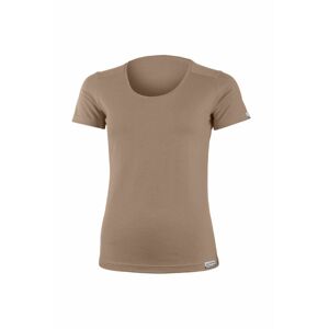Lasting dámske merino tričko IRENA hnedá Veľkosť: L dámske tričko