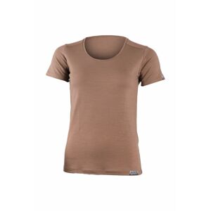 Lasting dámske merino triko IRENA hnedé Veľkosť: XL