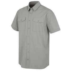 Husky Pánska košeľa s krátkym rukávom Grimy M sv. šedá Veľkosť: XL