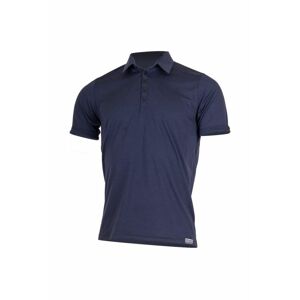 Lasting pánska merino polo košeľa LAMEL modrá Veľkosť: XXL pánske polo tričko