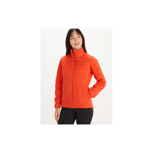 Marmot Women's Echo Featherless Hybrid Jacket - red sun Veľkosť: L