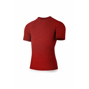 Lasting pánske merino tričko MABEL červené Veľkosť: S/M