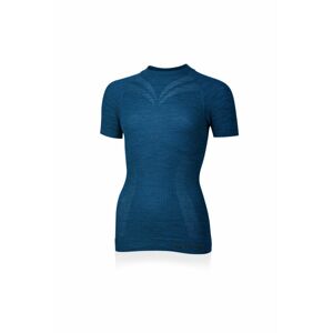 Lasting dámske merino triko MALBA modré Veľkosť: L/XL