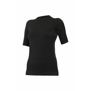 Lasting MARICA 9090 čierna termo bezšvové tričko Veľkosť: S/M