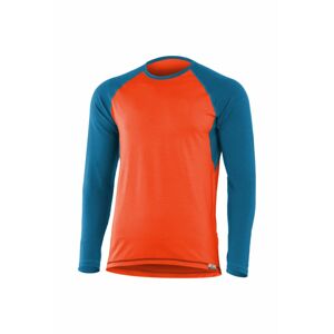 Lasting pánske merino tričko MARIO oranžové Veľkosť: L pánske tričko