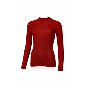 Lasting dámske merino triko MATALA červené Veľkosť: XS