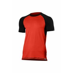 Lasting pánske merino tričko OTO červené Veľkosť: XL