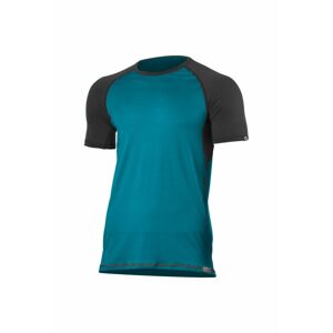 Lasting pánske merino tričko OTO modré Veľkosť: XL pánske tričko