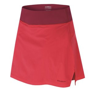 Husky Dámska funkčná sukňa so šortkami Flamy L pink Veľkosť: XL