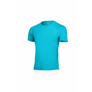 Lasting pánske merino tričko Quido modré Veľkosť: L