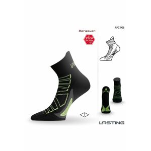 Lasting RPC 906 čierna bežecké ponožky Veľkosť: (46-49) XL ponožky
