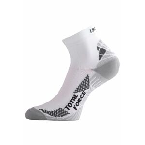Lasting RTF 008 biele bežecké ponožky Veľkosť: (42-45) L ponožky