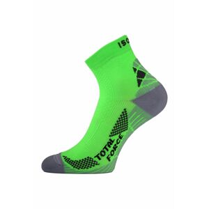 Lasting RTF 601 zelené bežecké ponožky Veľkosť: (42-45) L ponožky