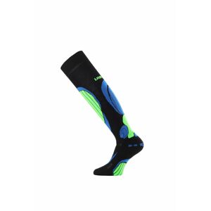 Lasting SBP 906 čierna lyžiarska ponožka Veľkosť: (42-45) L ponožky
