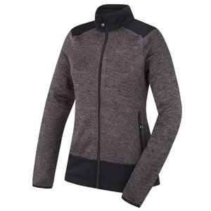 Husky Dámsky fleecový sveter na zips Alan L black Veľkosť: L